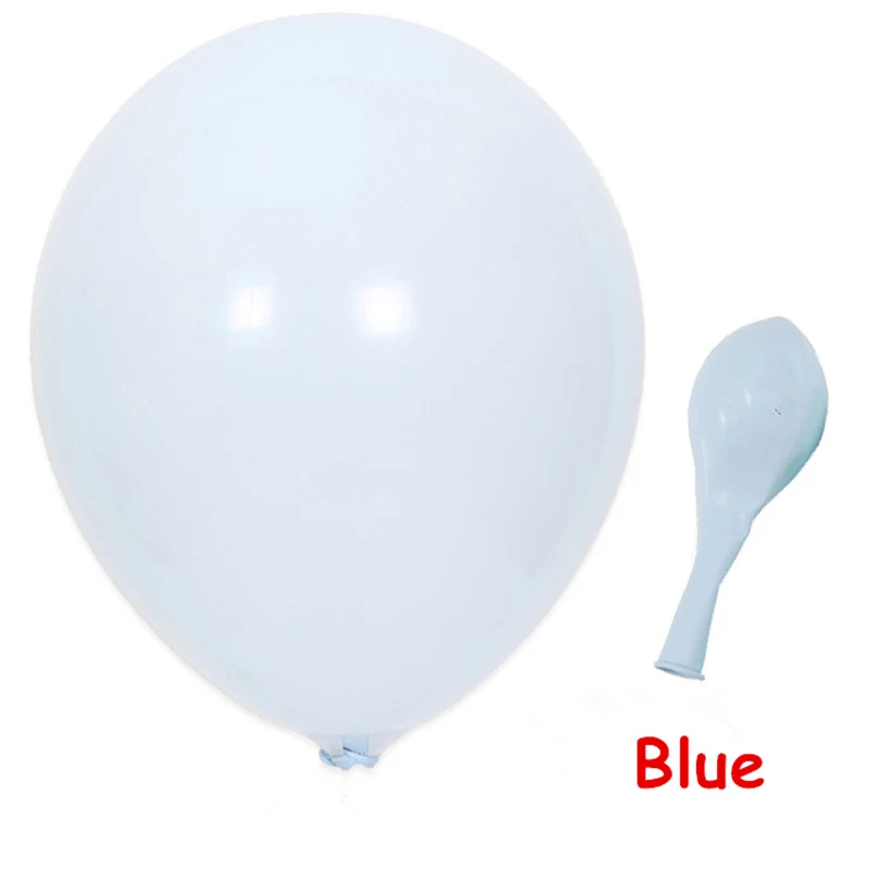 133 шт./компл. Macaron синие желтые пастельные воздушные шары Гирлянда для мальчиков