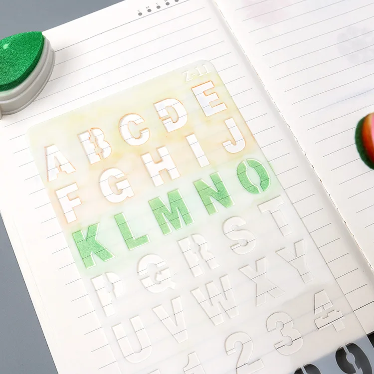 10*17 8 см трафареты с буквами для скрапбукинга Пластиковая форма спрея щит сделай