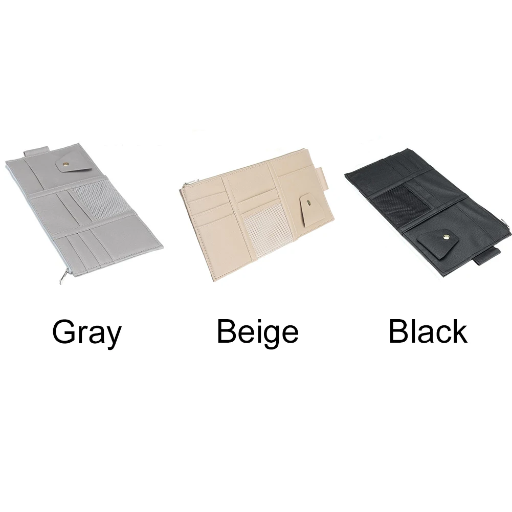 Пакет сумка ID солнцезащитный козырек зажим для автомобиля очки кредит хранения