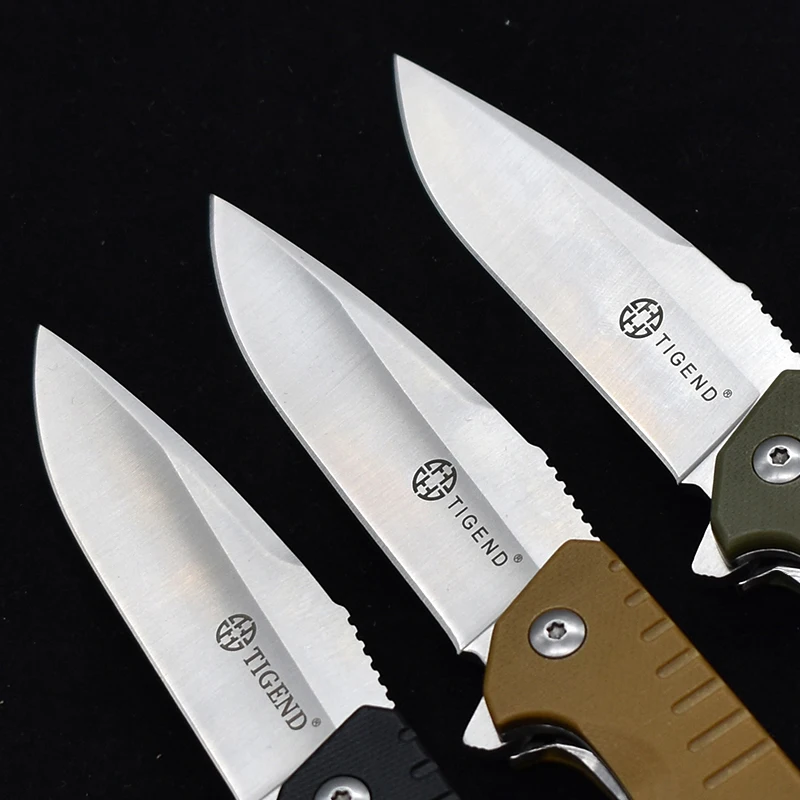 Складной нож TIGEND 1815 8Cr13MoV карманный для фруктов уличные портативные военные ножи