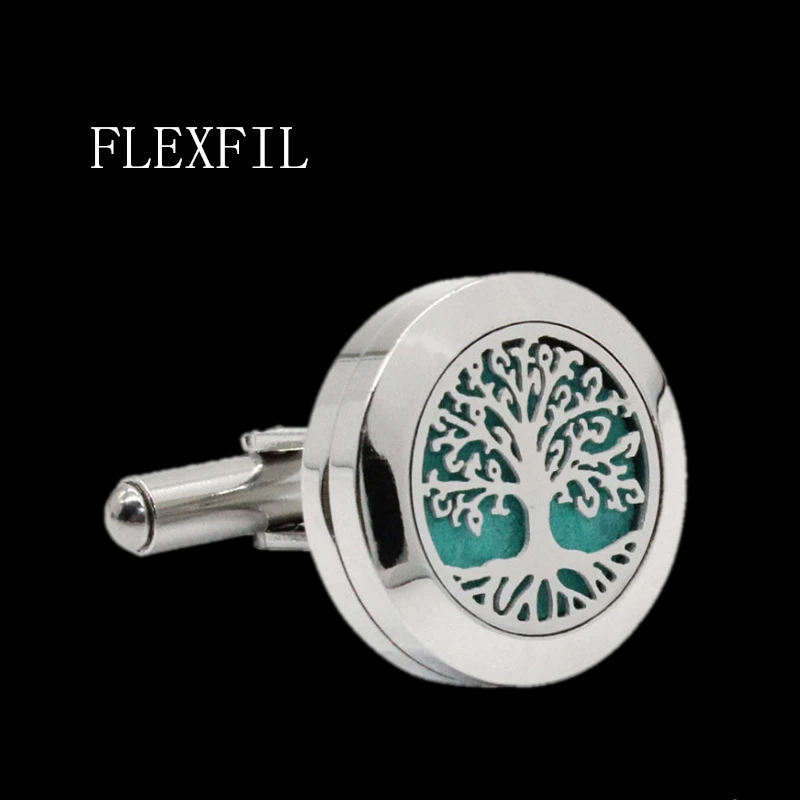 

FLEXFIL Luxury shirt perfume cufflink for men Brand cuff button cuff link High Quality Wedding abotoaduras Jewelry free shipping