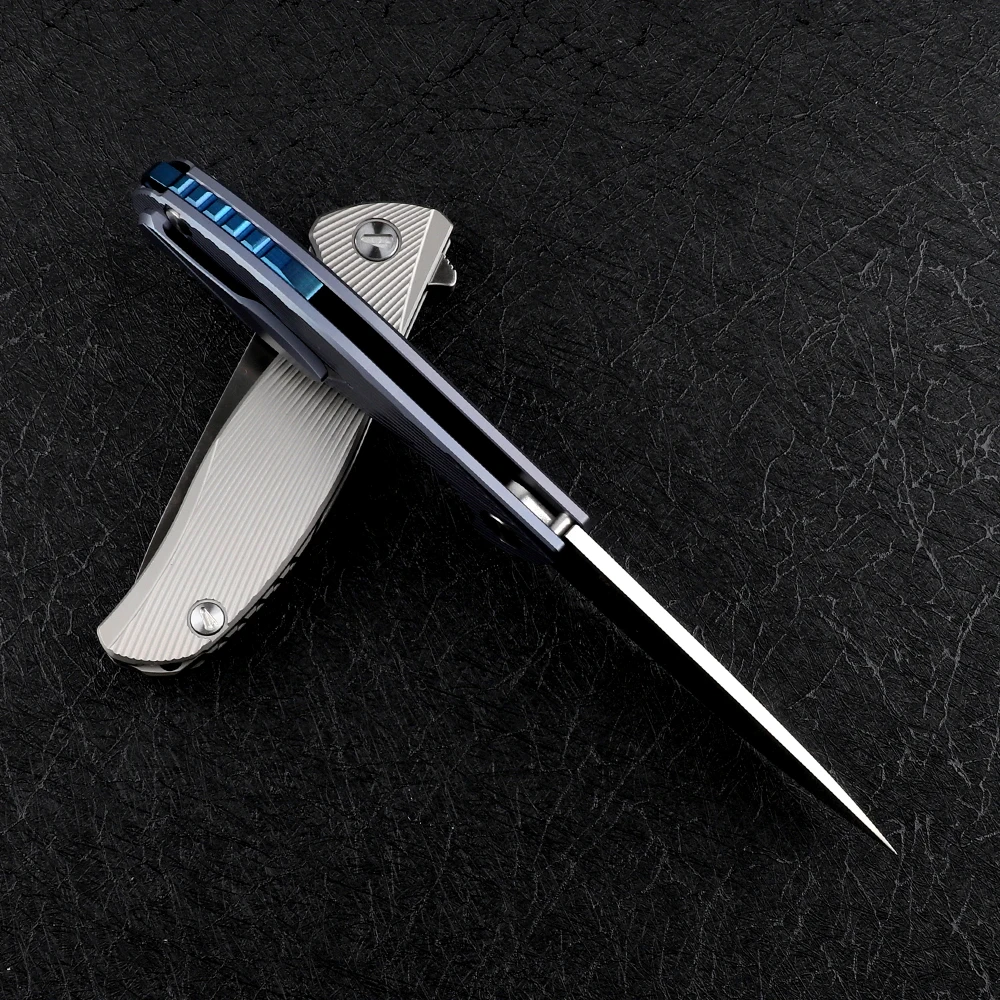 Шарикоподшипник Nine thorn F95 TC4 с титановой ручкой лезвие D2 для кемпинга охоты