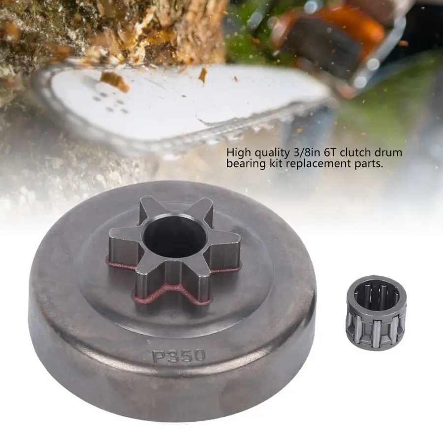 Комплект подшипников для барабана сцепления 3/8 дюймов 6T подходит партнеров 350 351
