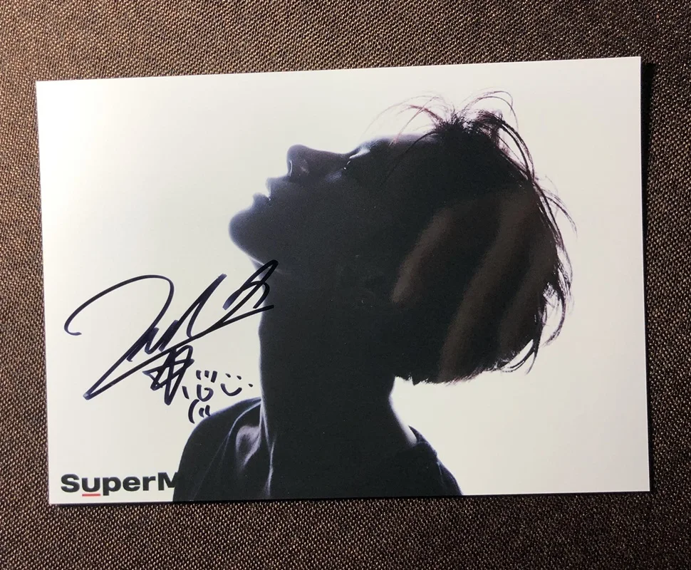 Ручная подписка SuperM TEN фото с автографом NCT 127 5*7 092019N11|Открытки и приглашения| |
