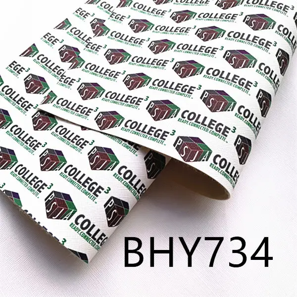 Бесплатная доставка A4 20*33 см школьная Печать искусственная кожа для DIY аксессуары