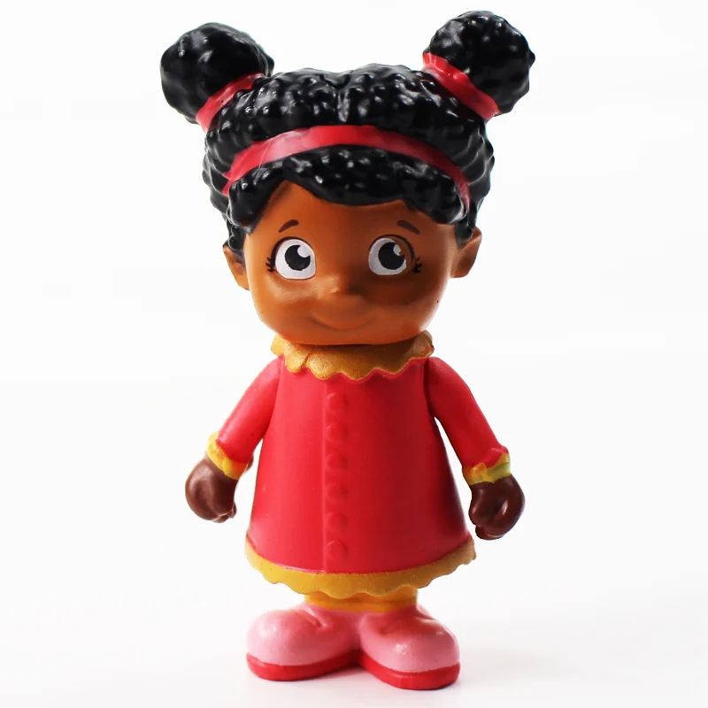 5pcs/lot Creative Tiger Daniel Figure Toys PVC Neighborhood Removable Model Katerina Cat For Girls Boys Christmas Gif | Игрушки и хобби