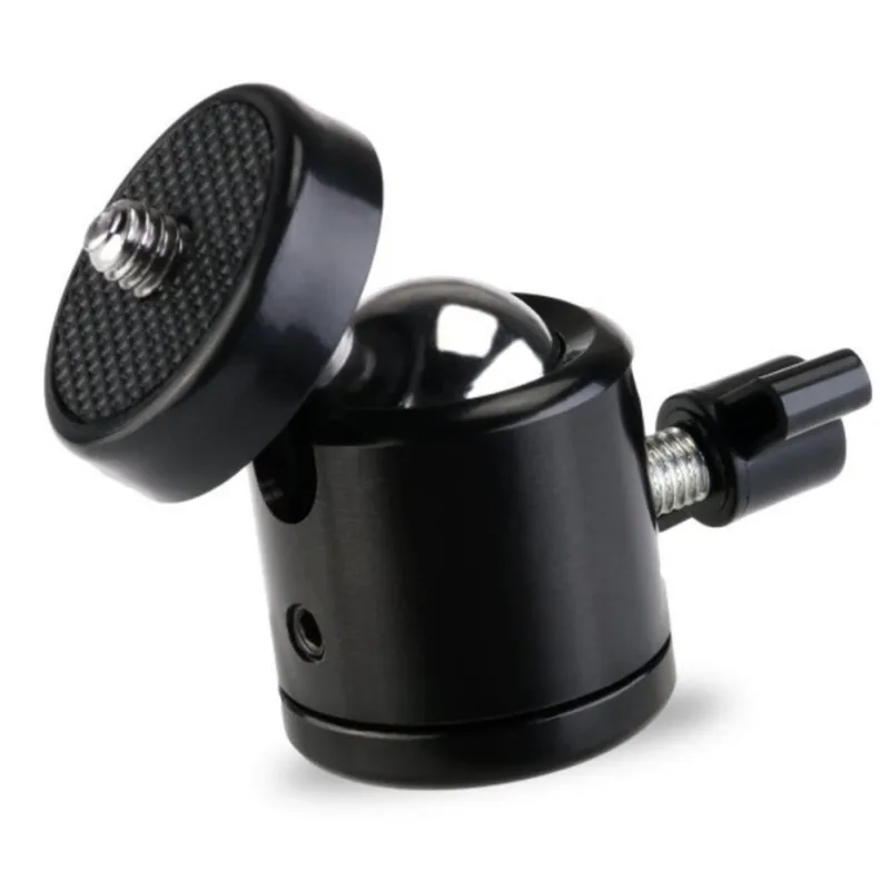 Мини шаровая Головка с адаптером для крепления на горячий башмак 1/4 дюйма