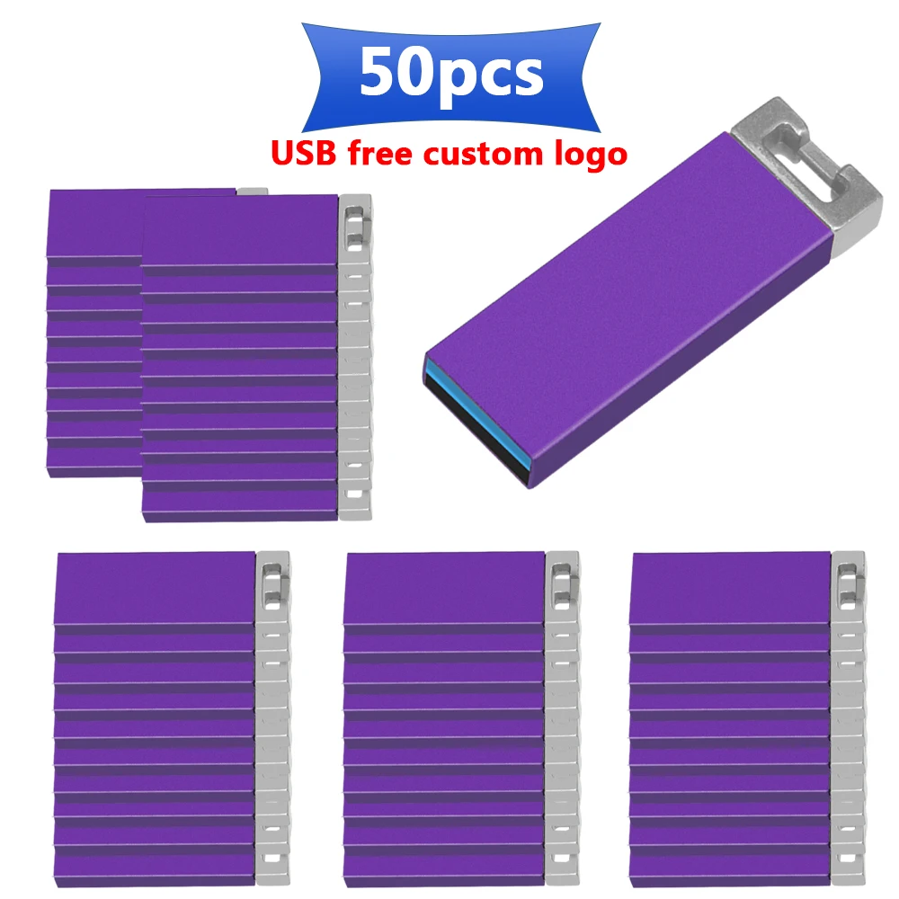 

50pcs/lot free logo De alta velocidad High speed USB 3.0 USB Flash Drive Waterproof 8GB 32GB 64GB 128GB Pen drive flash