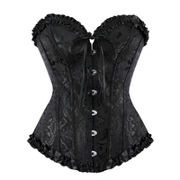 corset lingerie for women sexy lace bustier corset lingerie waist cincher bodyshaper costume gothic corsets top plus size