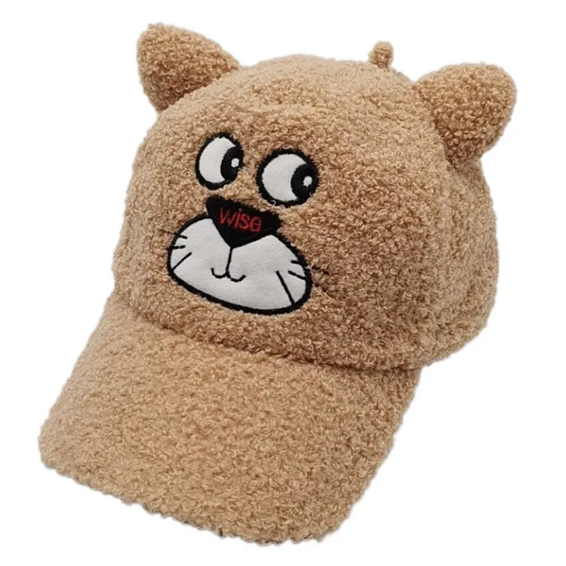 

Spring Autumn New Style Baby Children Boys Girls Caps Hip Hop Casual Cute Adjustable Sun Protection Cartoon Print Hats With Ear
