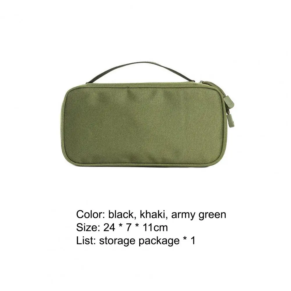 

Outdoor Bag Portable Waterproof Oxford Cloth Handheld Storage Bag Tools Pouch Camping Travel Storage Bag