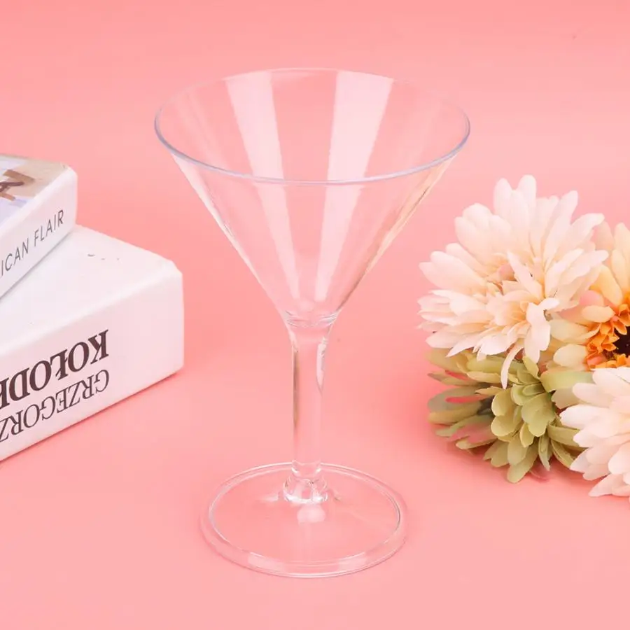 Бытовая акриловая чашка для холодных напитков бокал вина коктейлей посуда бара