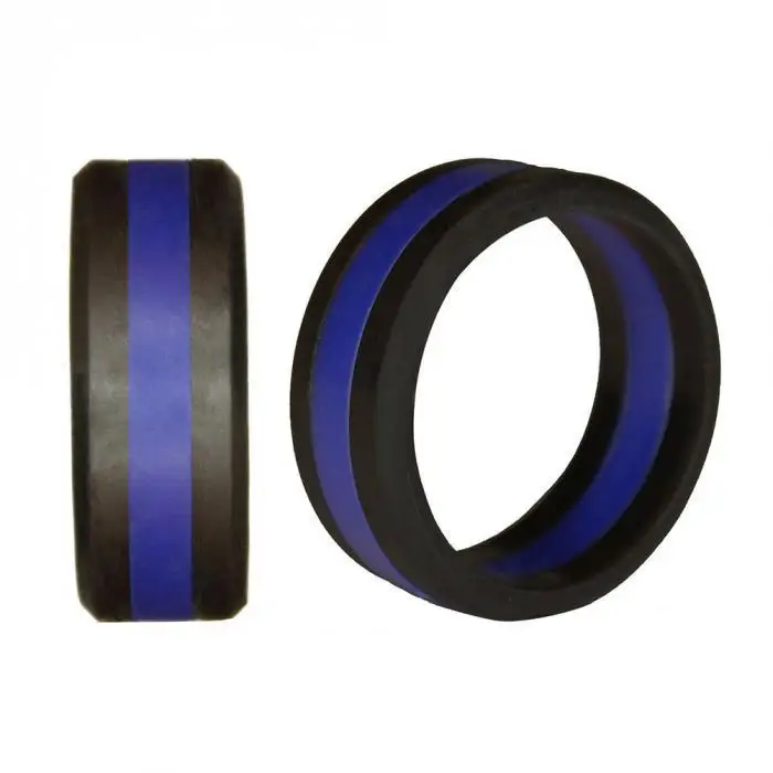 Новое поступление 8 мм ширина Силиконовое кольцо Свадебные помолвки Ювелирные