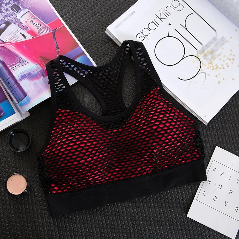 

Women Fitness Underwear Breathable Mesh Quick-Drying Sports Underwear