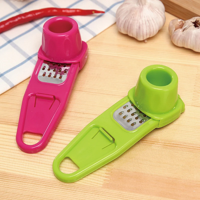 Multifunctional Garlic Presses Plastic Ginger Grinder Planer ajo Grinding Tool Mini Stirre Kitchen Acces | Дом и сад