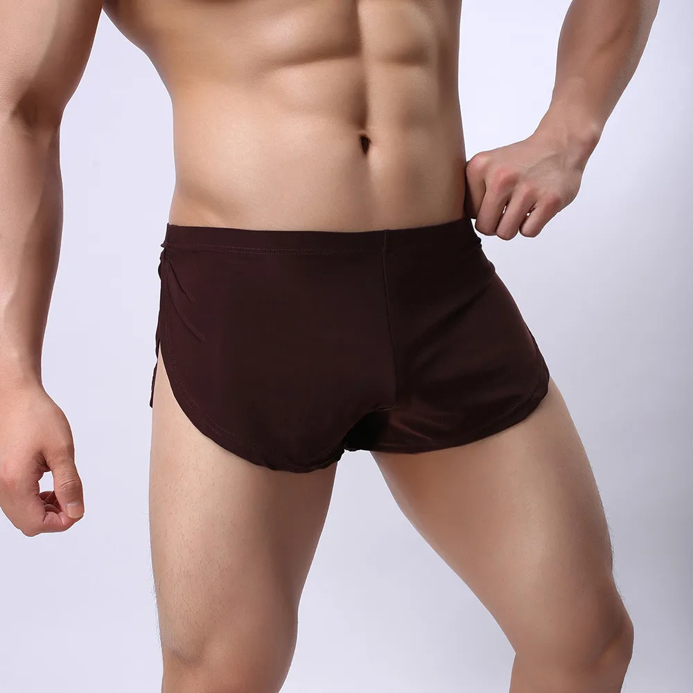 JAYCOSIN мужское нижнее белье Летние Боксеры Шорты Bulge удобные мужские трусы из хлопка мужские однотонные модные Спортивное нижнее белье