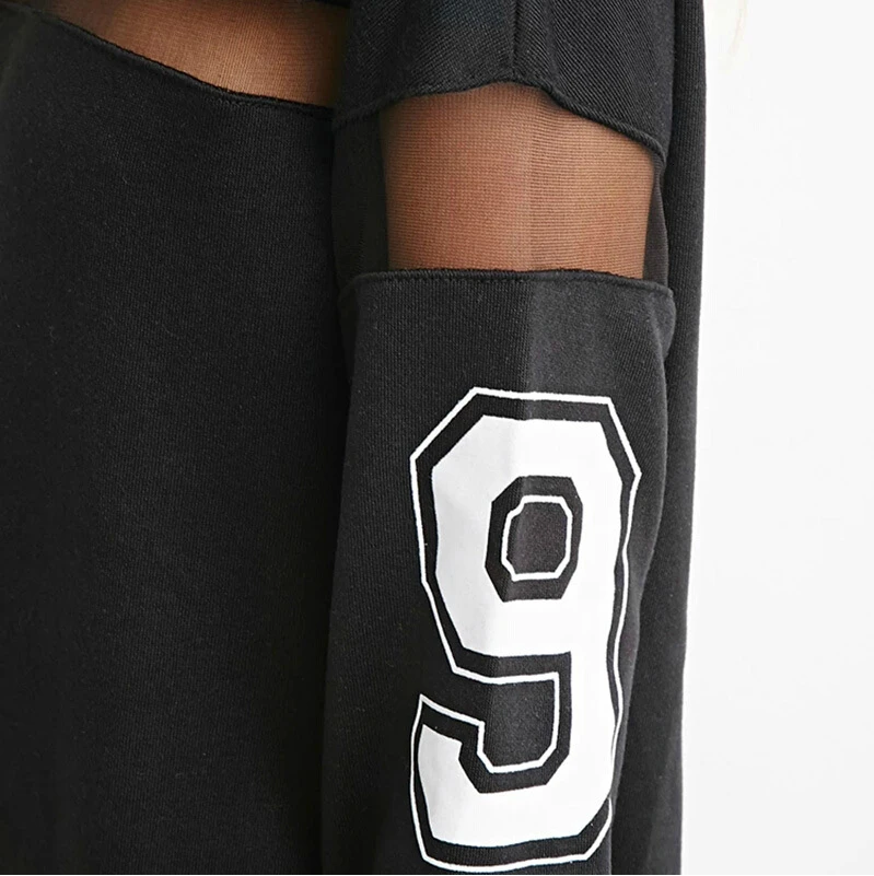 Мини-платье женское летнее с длинным рукавом пикантная свободная ажурная