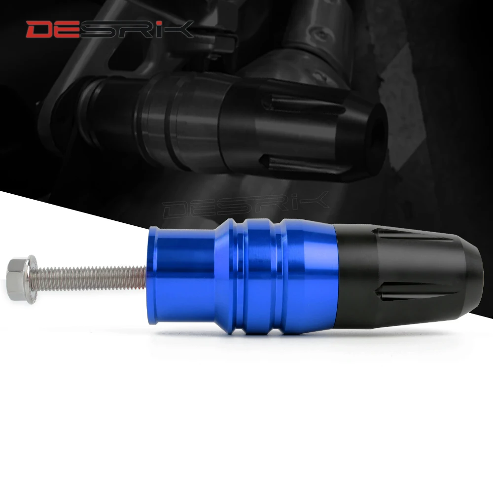 CNC универсальные 8 мм мотоциклетные выхлопные слайдеры колодки рамка слайдер