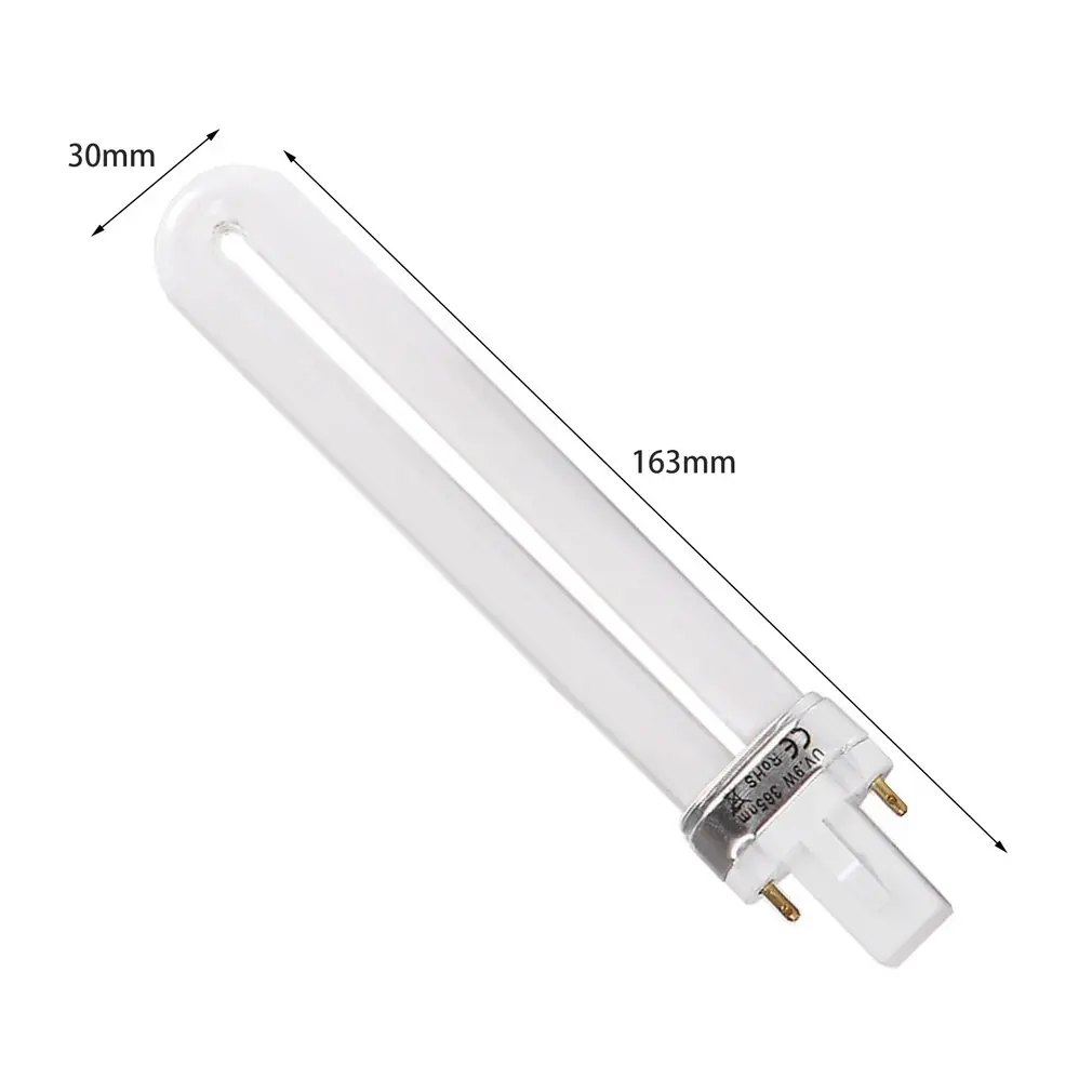 Профессиональная U образная лампа для маникюра Сушилка ногтей с УФ гелем Сменная