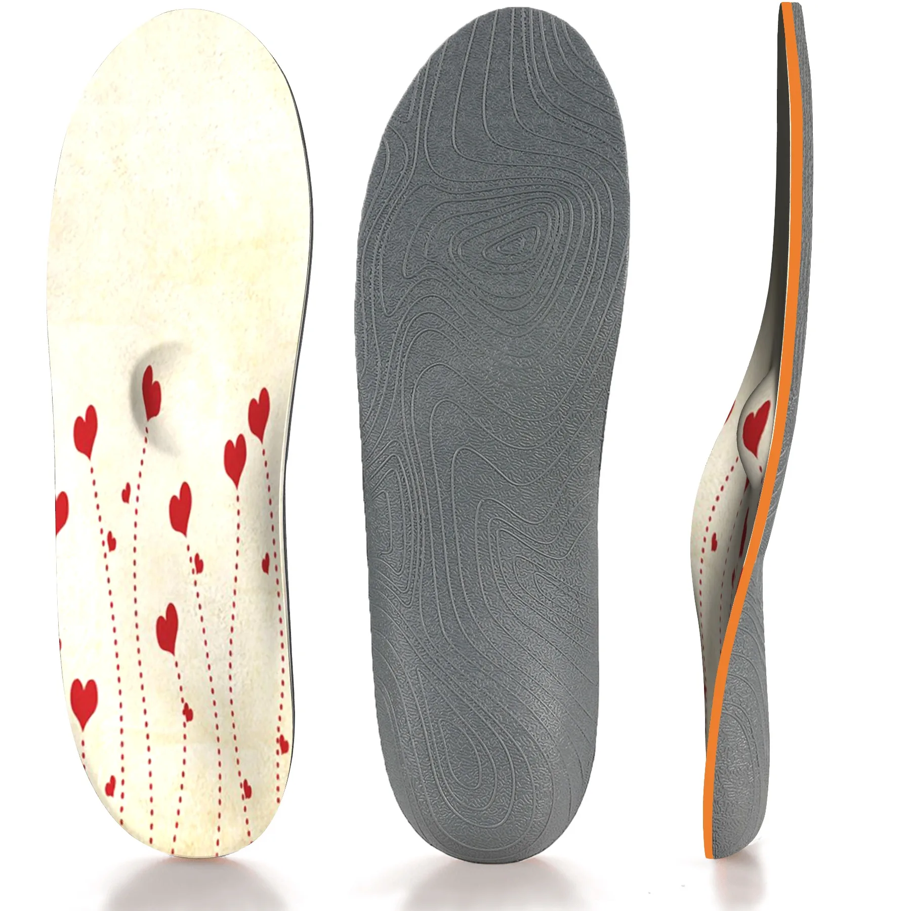 Personality Insoles Non-slip Extreme Sports Orthopedic Insoles Male And Female Shoes