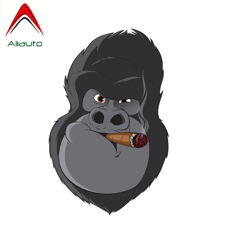 Забавный мультяшный стикер Aliauto для мотоцикла Солнцезащитная Водонепроницаемая