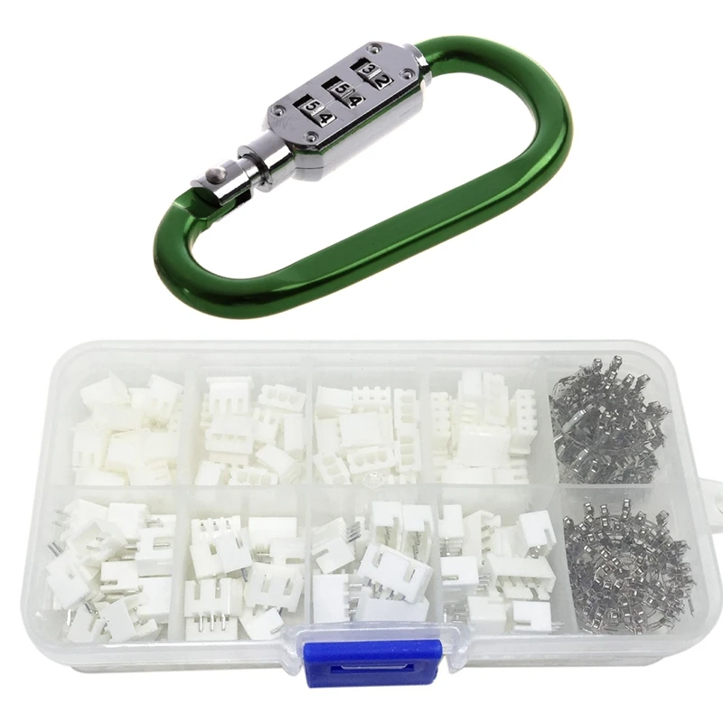 

3-значный висячий замок с XH2.54, 2P, 3P, 4-контактный разъем + прямая игла + наконечник для клеммы, переходник для провода