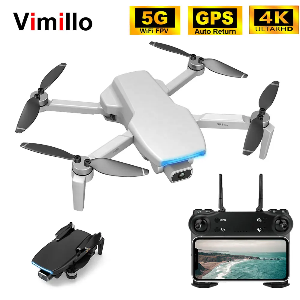 Vimillo SG108 5G Дрон с разрешением 4K HD профессиональная портативная рация Камера FPV ESC