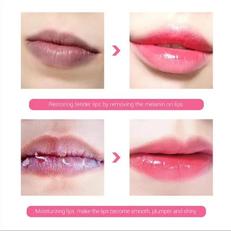 LANBENA осветляющая сыворотка для губ жидкий блеск уменьшает пигментацию делает