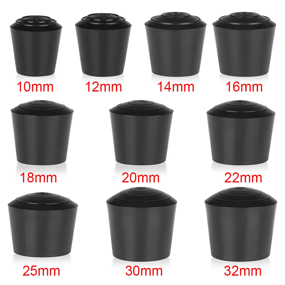 

10 Pcs Silicone Chair Leg Pads Square Chair Leg Caps Non-Slip Durable Floor Protectors Furniture Decor Wholesale