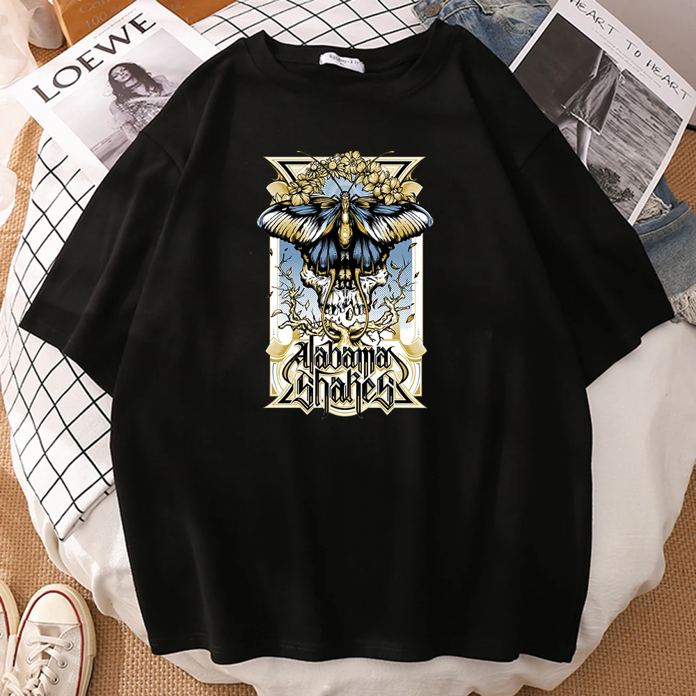 

Cartoon Butterfly Print Woman Oversize T-shirt 2021 Summer O Neck Casual Short Sleeve Top Tee Woman Big Harajuku Kawaii Tops