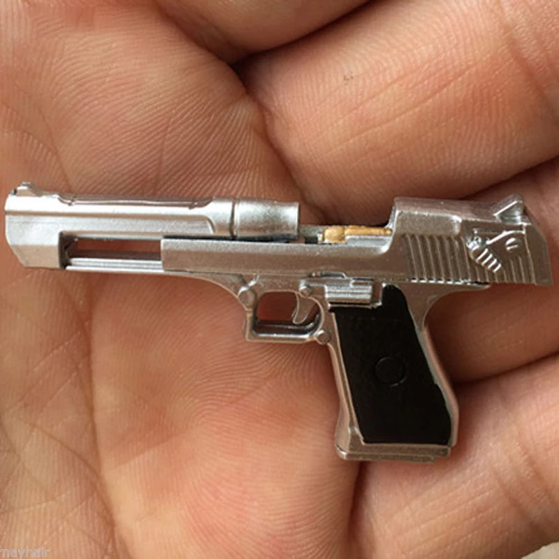 

1/6 scale Command Desert Eagle Pistol Handgun Weapon Model Plastic Toy Gun Fit 12" Soldier Action Figure Toys