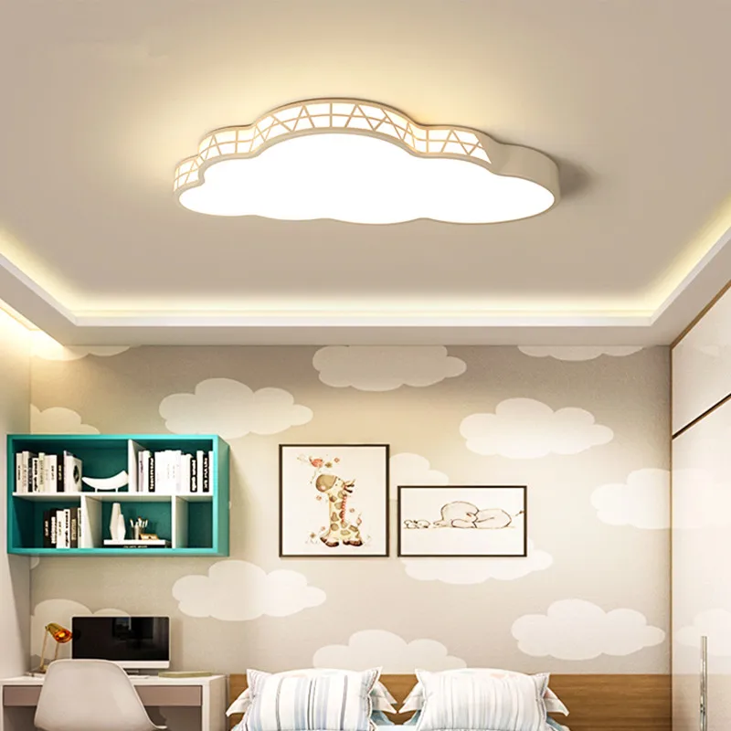 Облака современные светодиодные потолочные лампы блеск led спальня гостиная