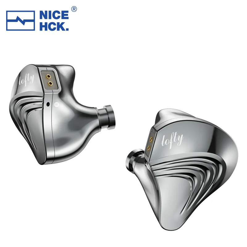 NiceHCK Lofty CNC алюминиевый сплав HIFI спортивные наушники Флагманские музыкальные