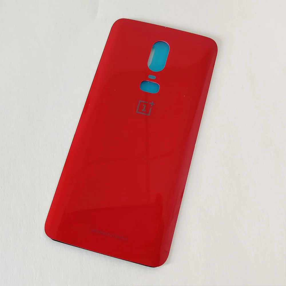 Оригинальное стекло OnePlus 6 задняя крышка батарейного отсека заднее Oneplus Pro Крышка 1