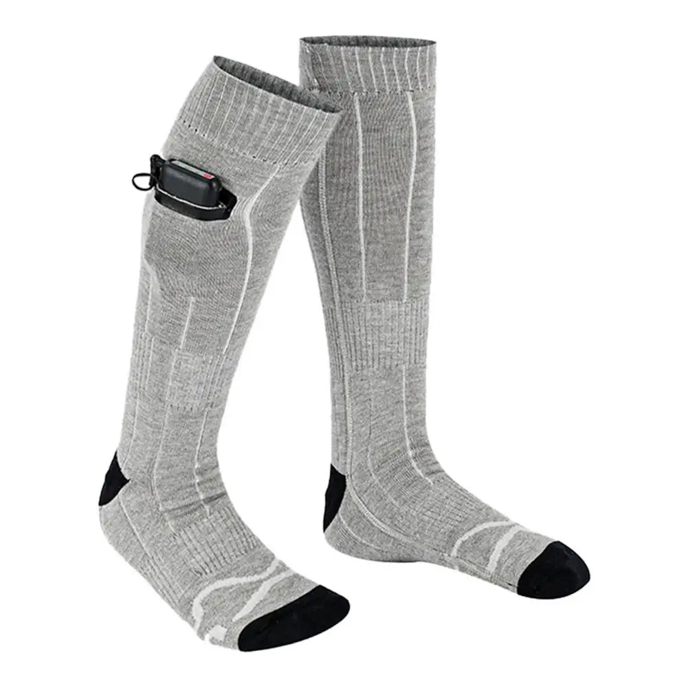 

Heated Socks Rechargeable Electric Heated Socks 4000 MAh Battery Powered Cold Weather Heated Socks For Men Women Outdoor Ridi