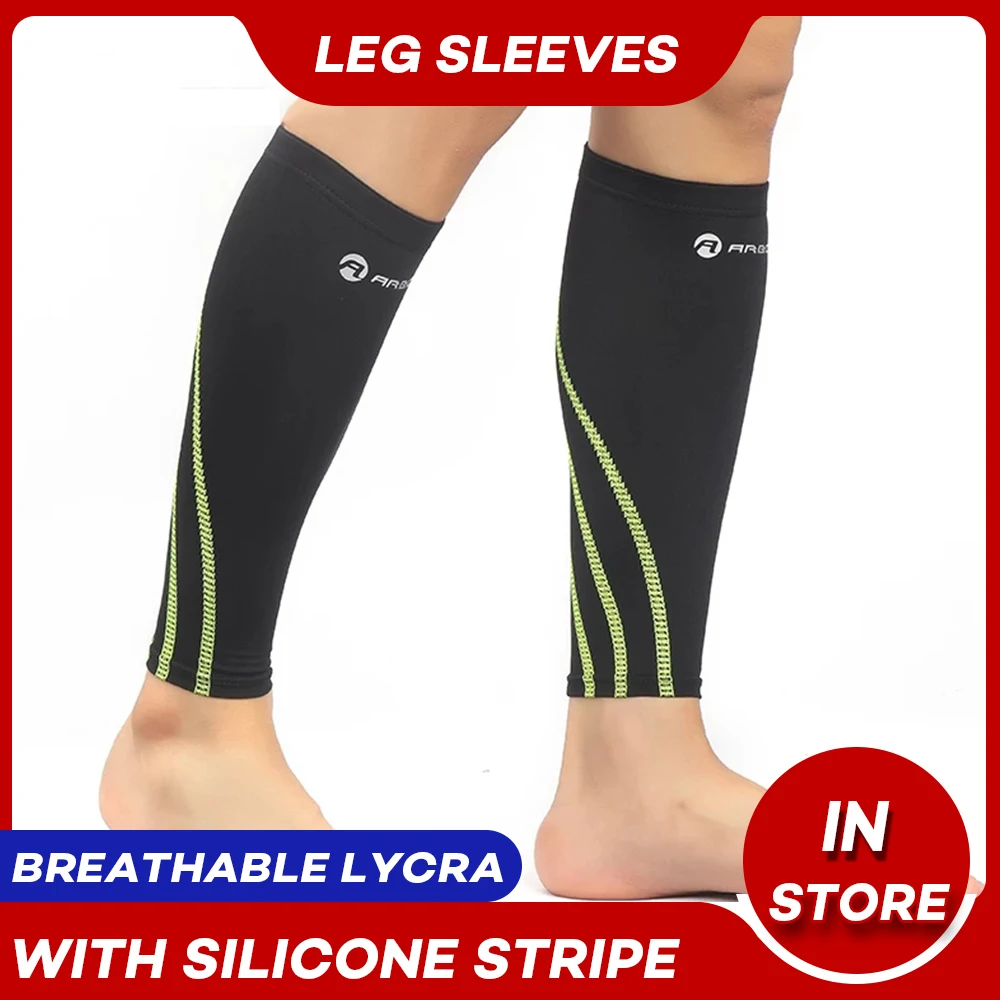 Короткие Компрессионные носки с рукавами для голени мужчин и женщин спортивные