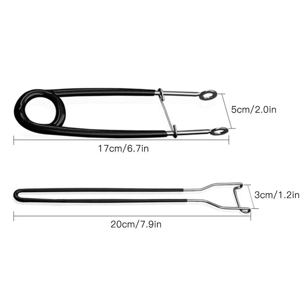 

Fishing Decoupling Device 6.7 Inch Stainless Steel Fish Mouth Opener Spreader Piler Opener Lip Gripper Fishing Tackle Tools