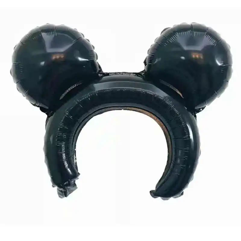 Цельнокроеное платье Дисней надувные шары Mickey Мышь уха День рождения украшение для детей с Микки-Маусом возраст Мышь взрослых Минни баллоны& аксессуары Globos