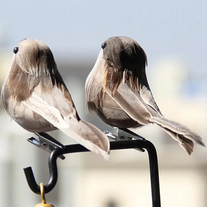 1 шт. симпатичная искусственная пенная птица ярко перо мини синица ремесло птицы