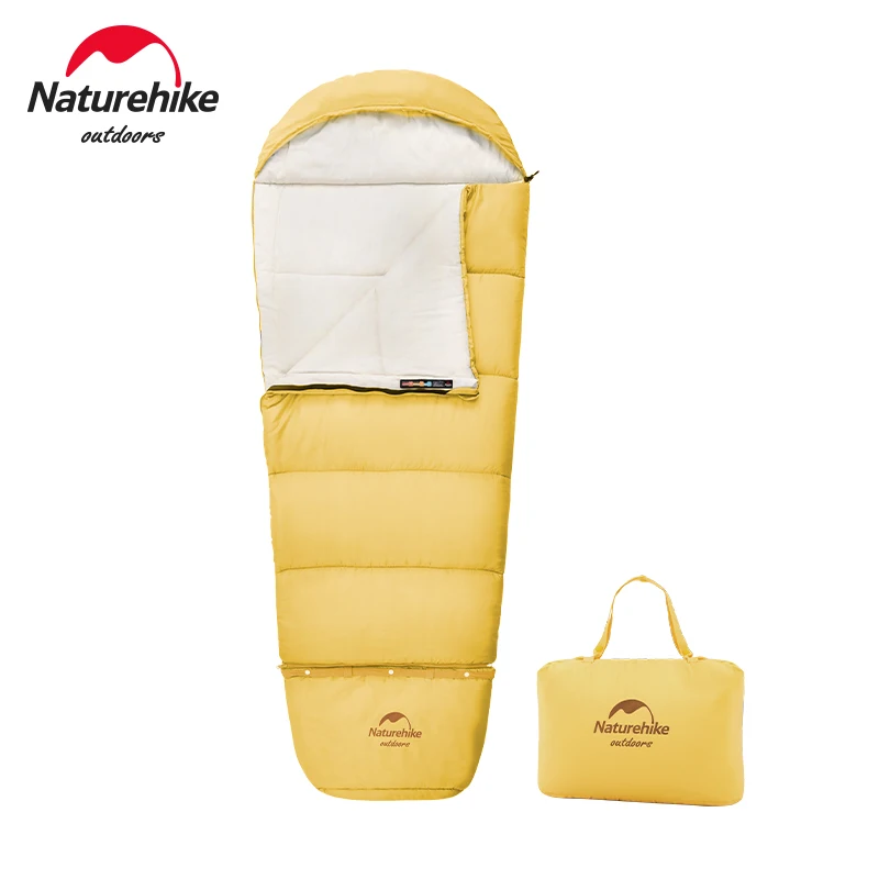 Купи Naturehike Children Sleeping Bag Cotton Kids Sleeping Bag Ultralight Portable Sleeping Bag Outdoor Travel Camping Sleeping Bag за 7,428 рублей в магазине AliExpress