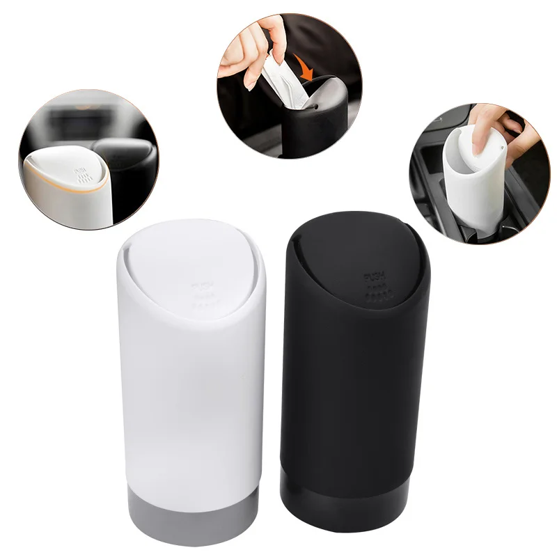 Складной силиконовый Автомобильное Мусорное ведро для мусора коробка чашек