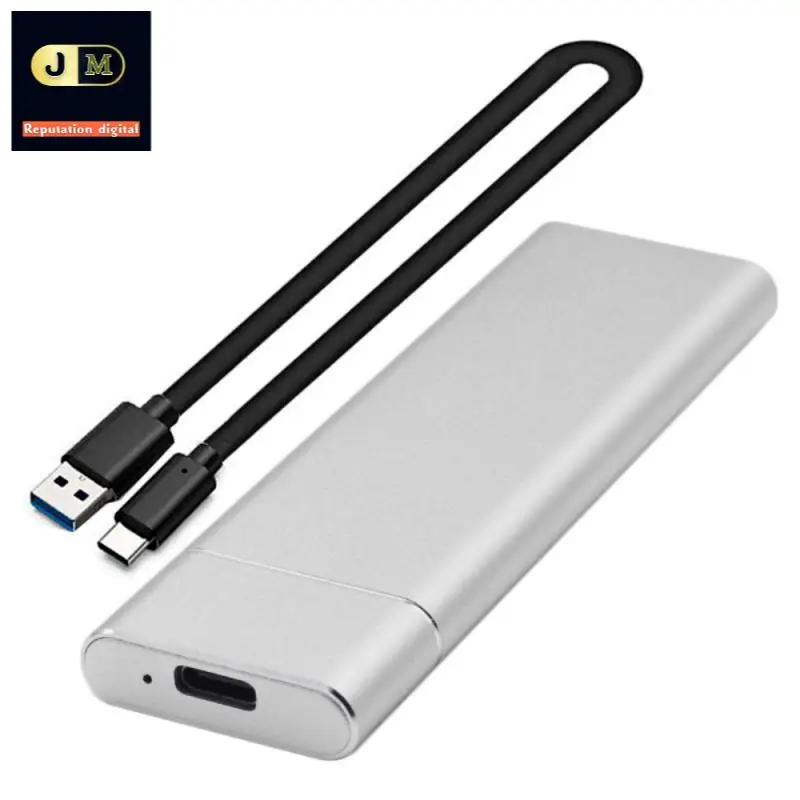 

USB3.1 Type-C To M.2 M Key NVMe Housing Case 10Gbps Second Transmission Hard Drive Disk Box Enclosure Supporting Protocol