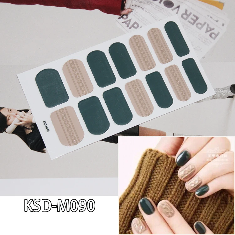 1 лист красивый свитер тканевый узор наклейка 3D японский стиль наклейки для