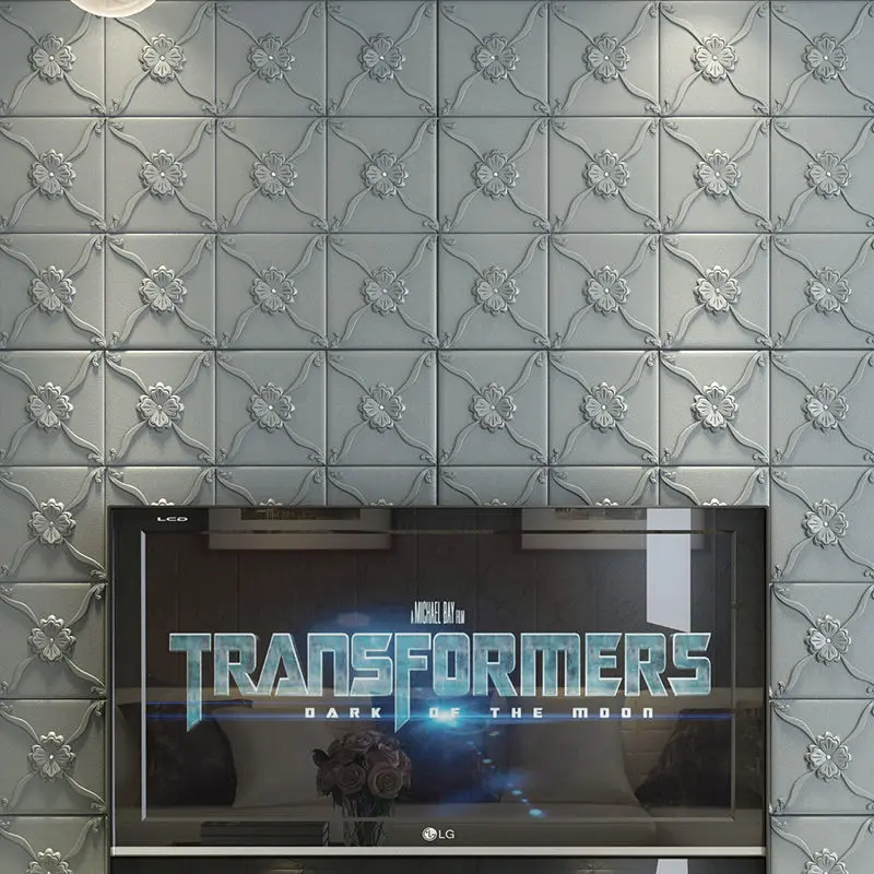 Самоклеящиеся 3D обои 1 шт. 70 Х70 см Объемные рельефные водонепроницаемые наклейки