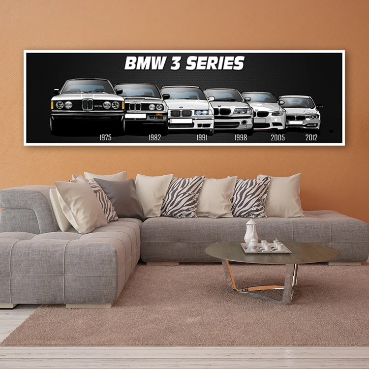 Холст картины HD печати Модульная картина из 5 частей без рамки Nissan Skyline Gtr