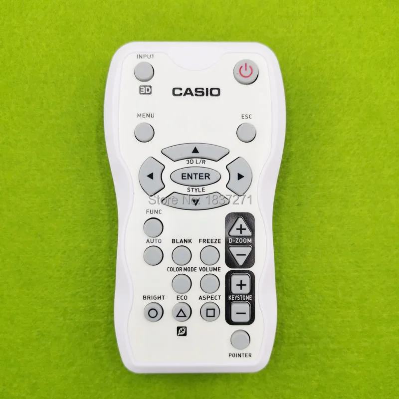 

Remote Control For Casio XJ-H2600/XJ-H2650 XJ-H1600/XJ-H1650 XJ-H1700/XJ-H1750 XJ-ST145 XJ-ST155 Projector