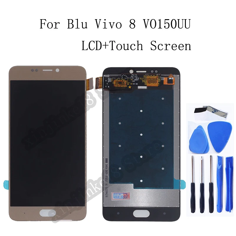 Новый ЖК-дисплей для BLU Vivo 8 V0150UU + сенсорный экран дигитайзер ЖК-экран Запасные