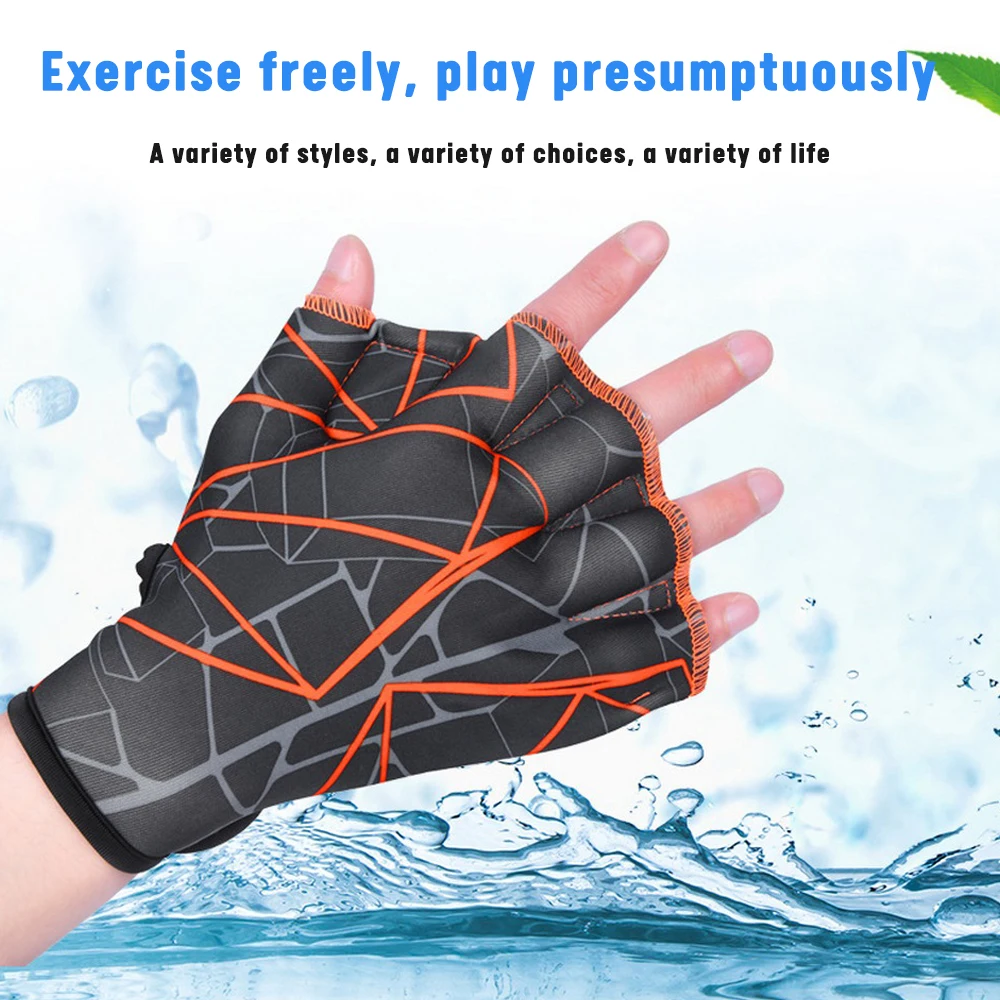 

Diving Gloves Swimming Gloves Paddles Neoprene Adults Hand Webbed Dive Training