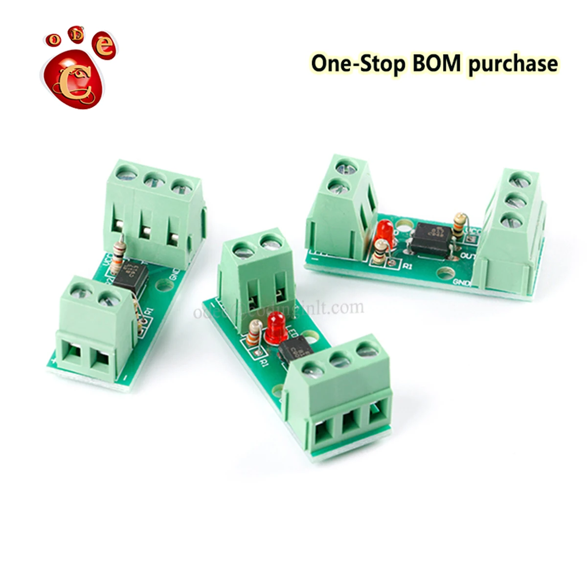 

1 Channel Way Optocoupler Isolation Module PC817 EL817 3V-5V 12V 24V Photoelectric Isolator Rail Holder PLC Drive Motor Board