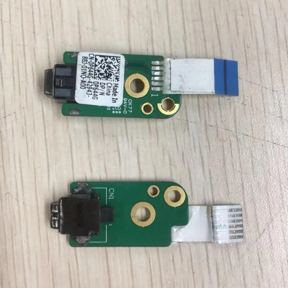 1 лот/10 шт. подлинный для Dell XPS 1645 1640 Firewire порт Соединительная плата с кабелем 0P644G |